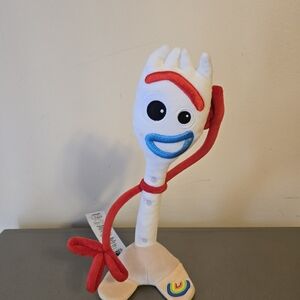 Disney Store Toy Story Forky 11" Posable Plush Toy